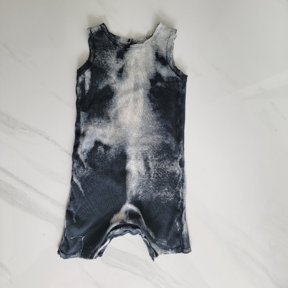 Tie dye tank onesie
